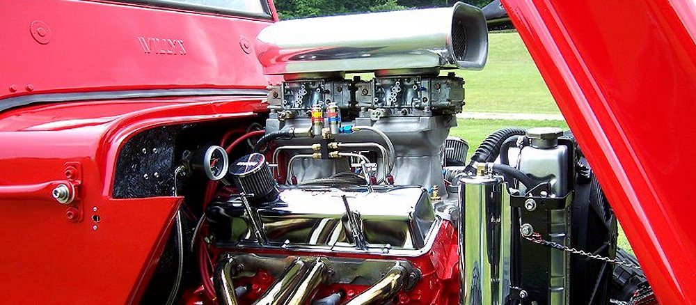 Mike Cool's CJ3A Engine