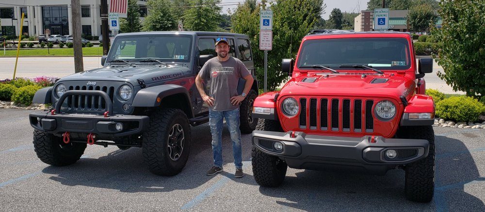 Jeep JK for a Jeep JL